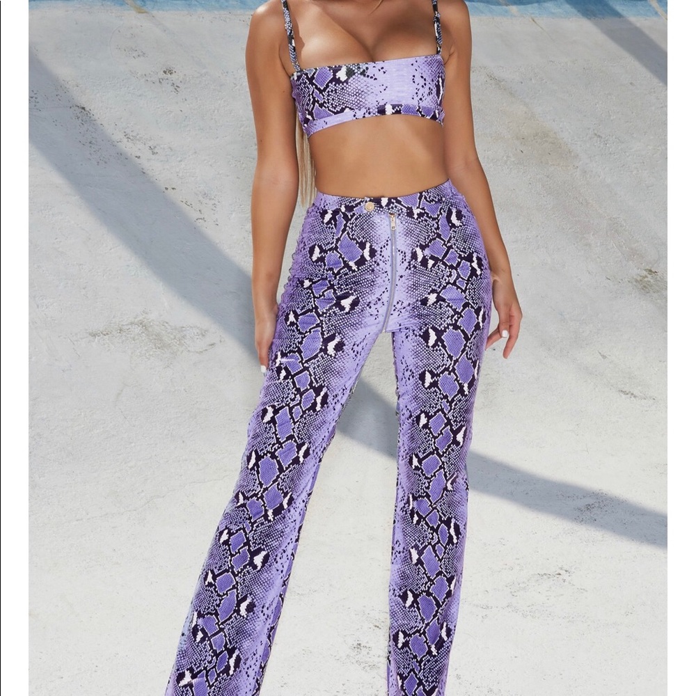 Oh Polly Snake Print set